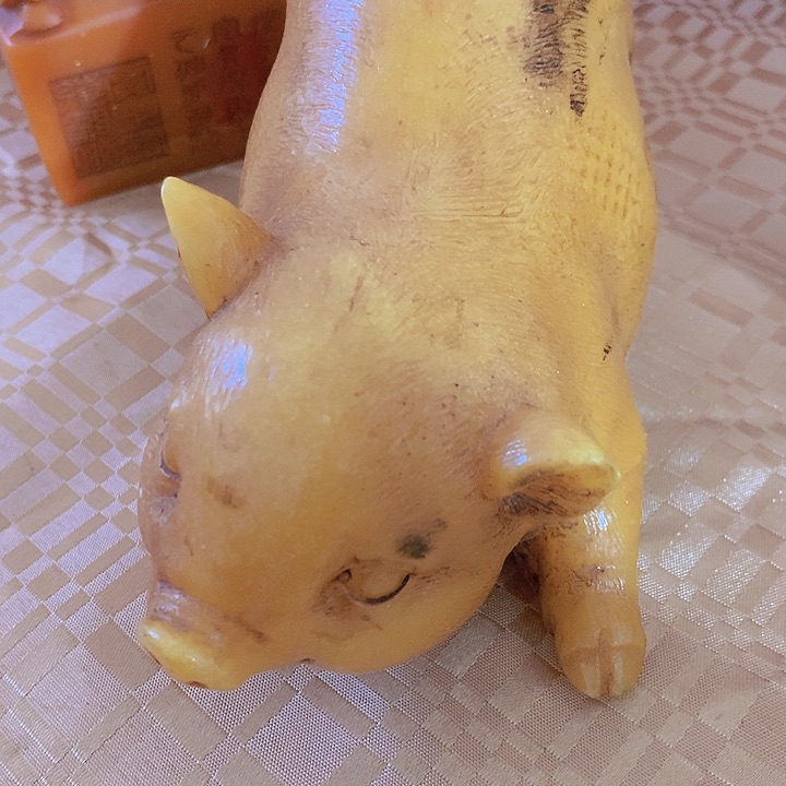 石材摆件的时候还在犹豫
