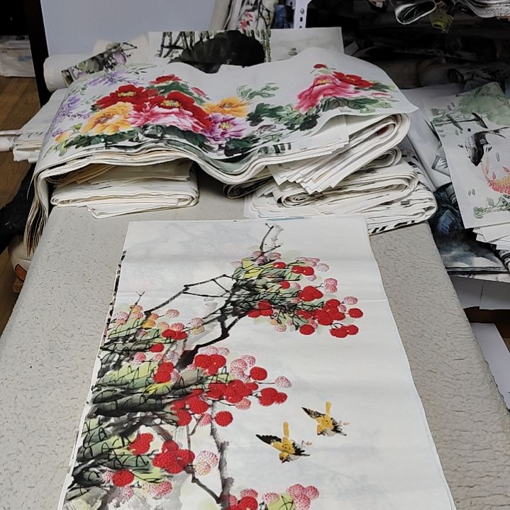 安***物国画落款卡章后台备注