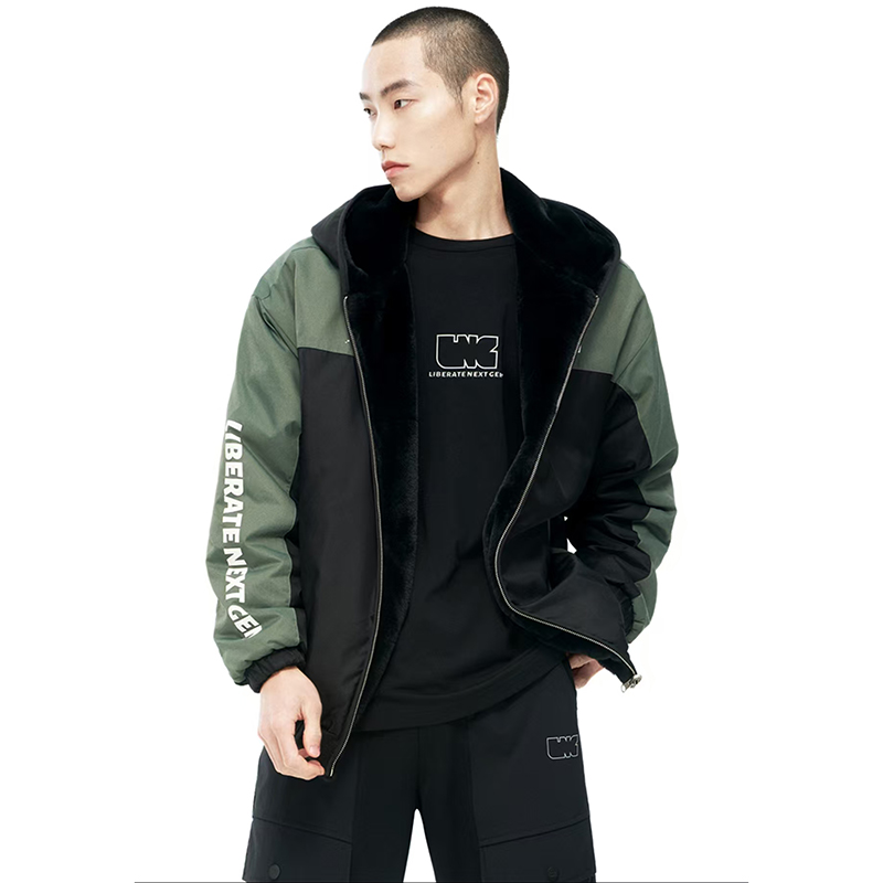 (直播)李宁春季LNG未来玩家系列宽松夹克休闲外套男女同款FDBD004