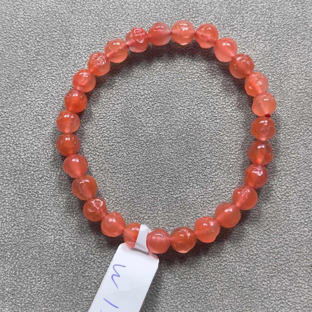 未镶嵌手串南红玛瑙