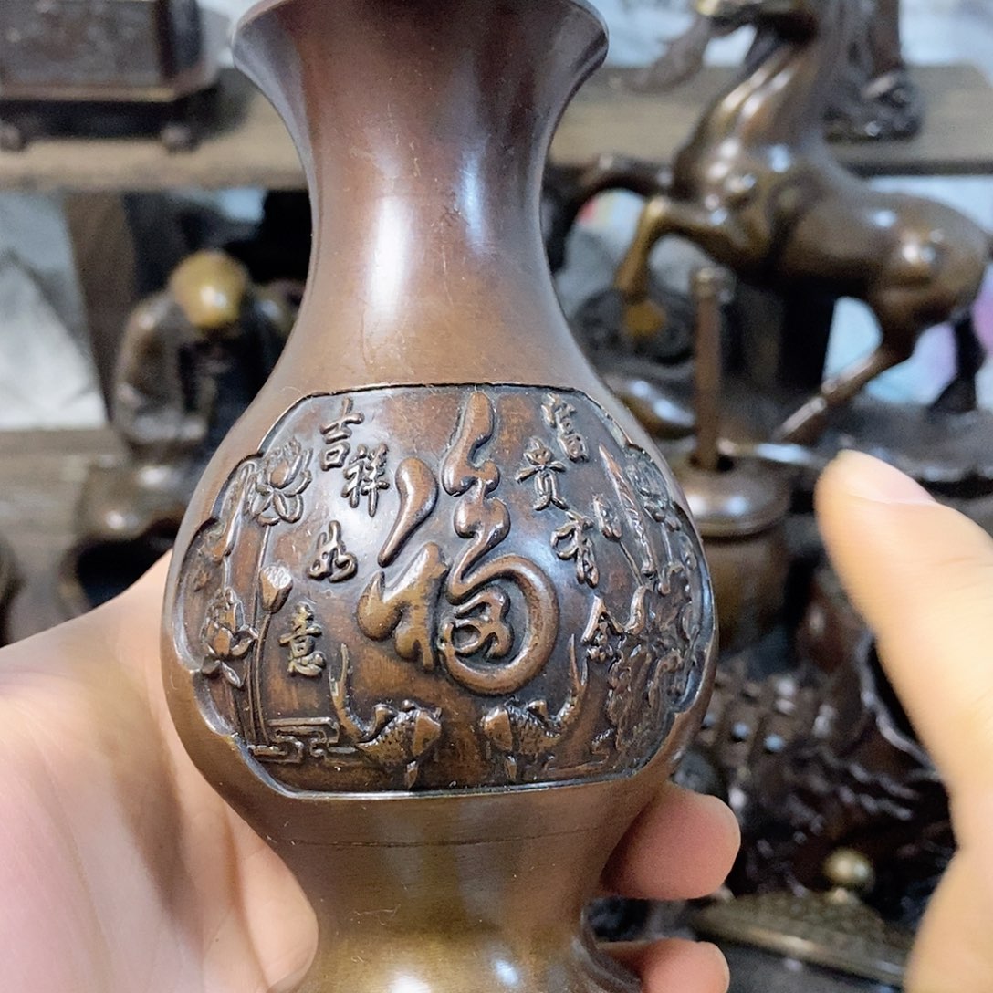 精品文玩铜器摆件