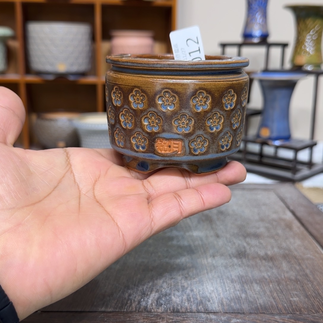手工花盆 012 内口口径 6 cm 