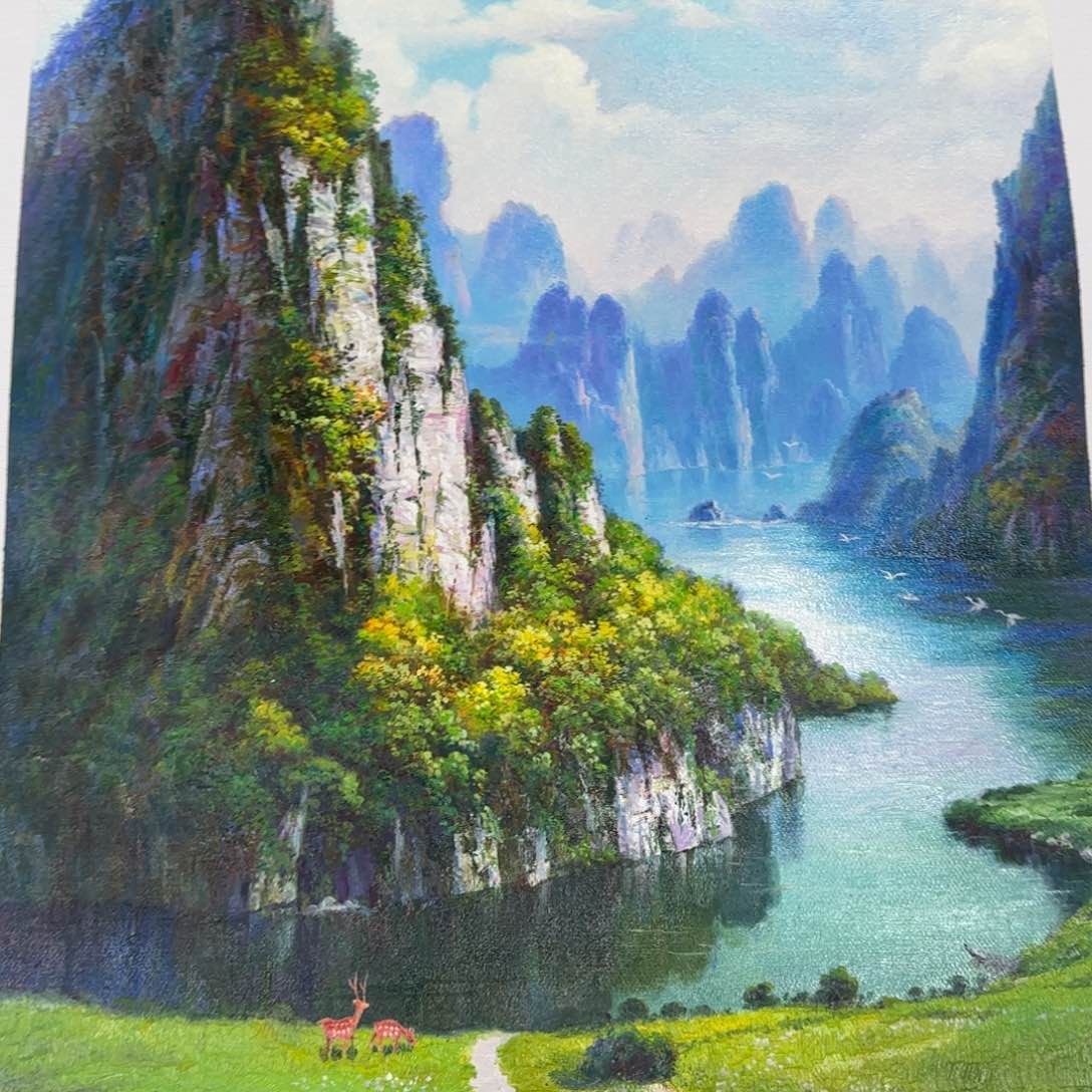 油画优惠多多指教了