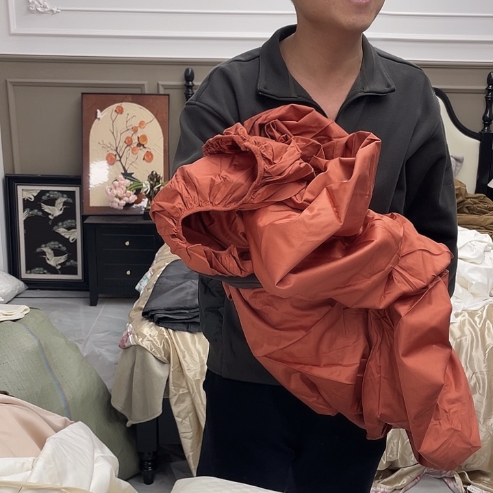 紫***珠棉全棉棉全棉007床笠1.8