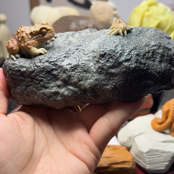 寿山石曾****哥寿山石摆件