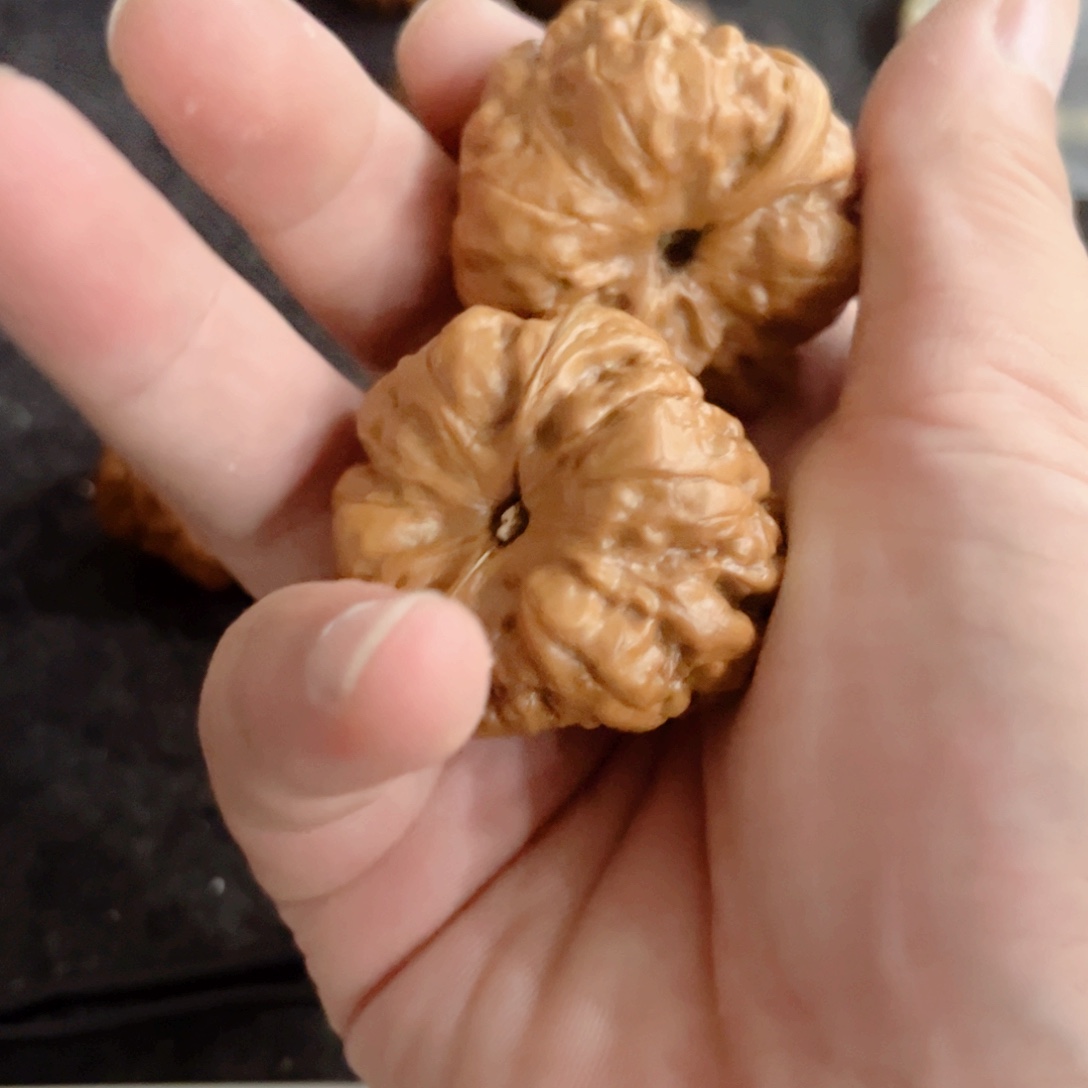文玩核桃把件蛤蟆头
