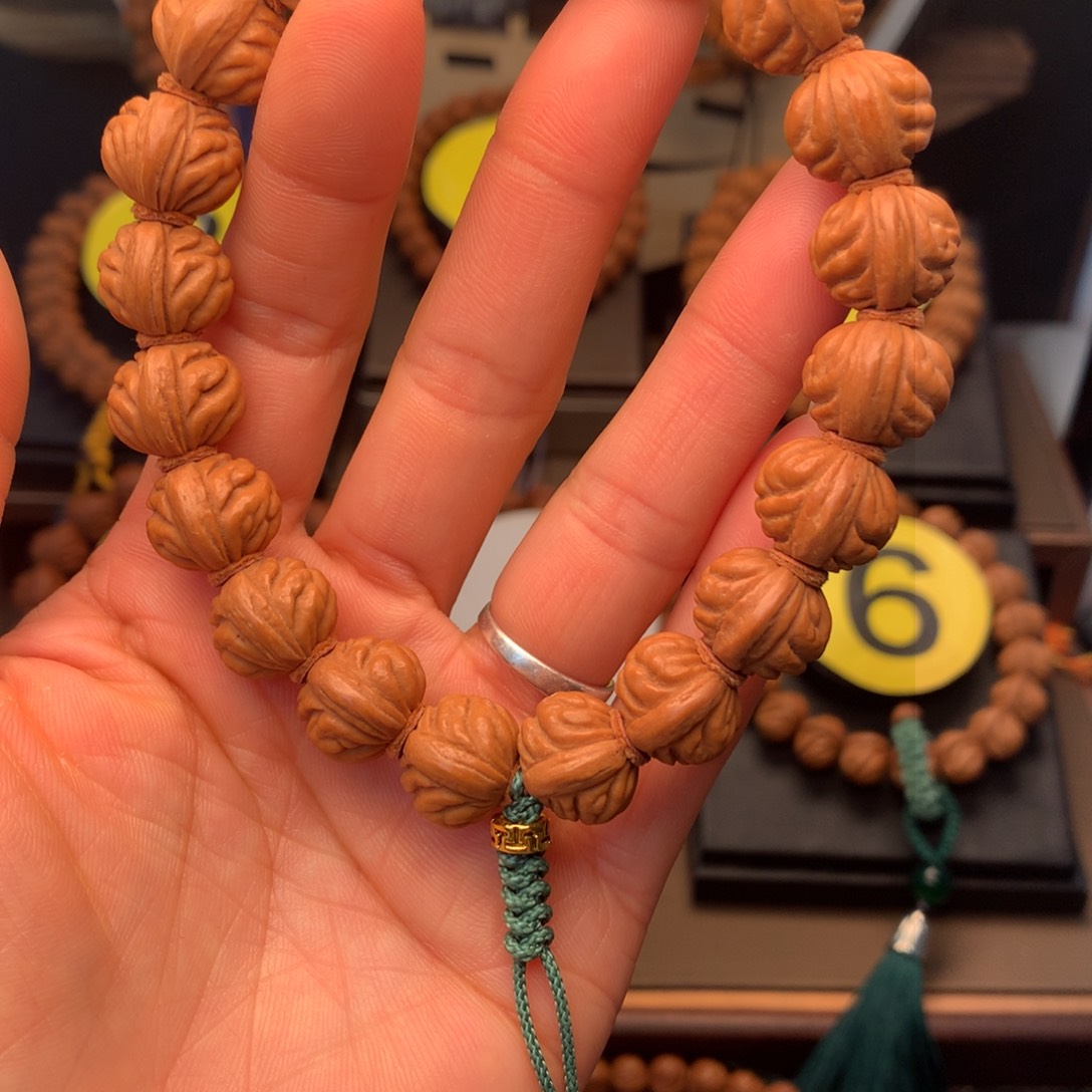 桃核手串小金豆手串14