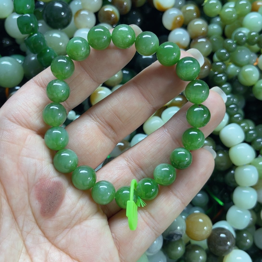 和田玉手链未镶嵌