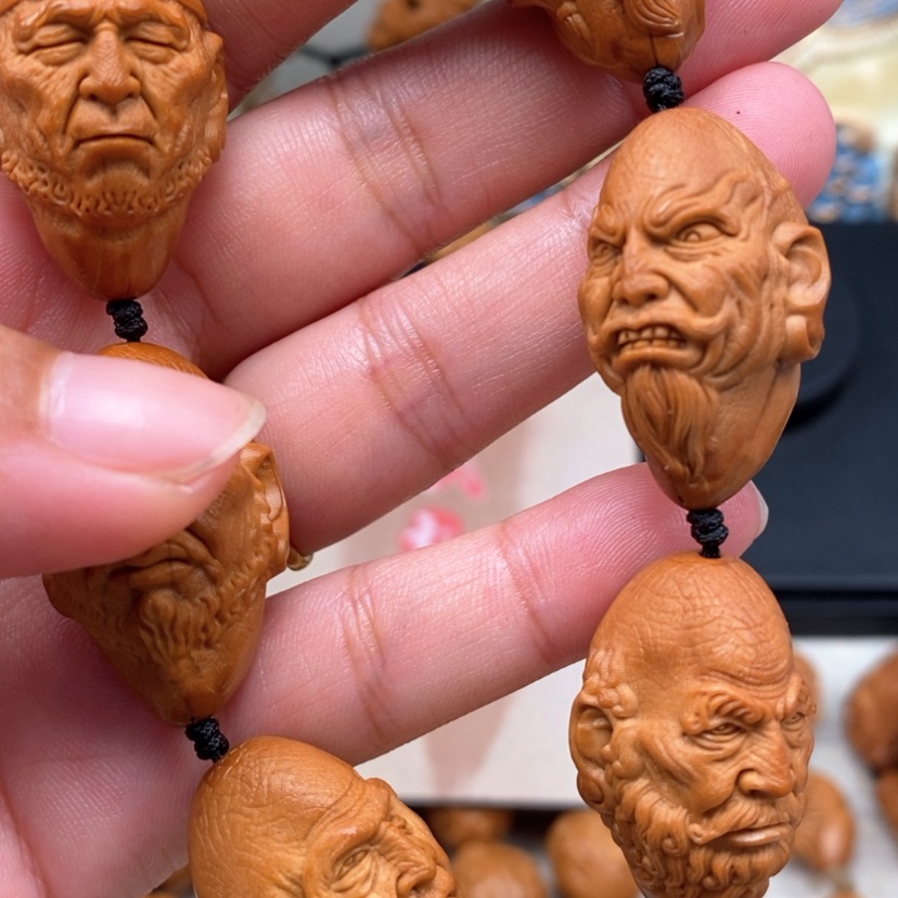 【闪购商品】橄榄核吊坠橄榄手工雕刻工艺