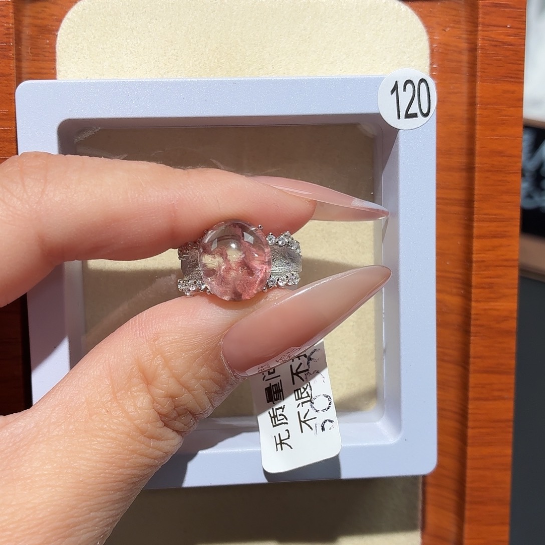 *****戒指银S925镶嵌水晶