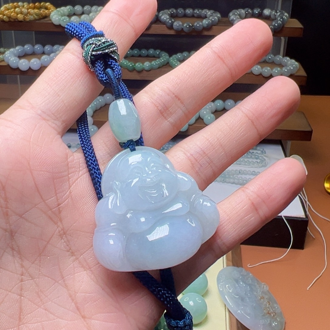 翡翠未镶嵌颈饰翡翠佛公