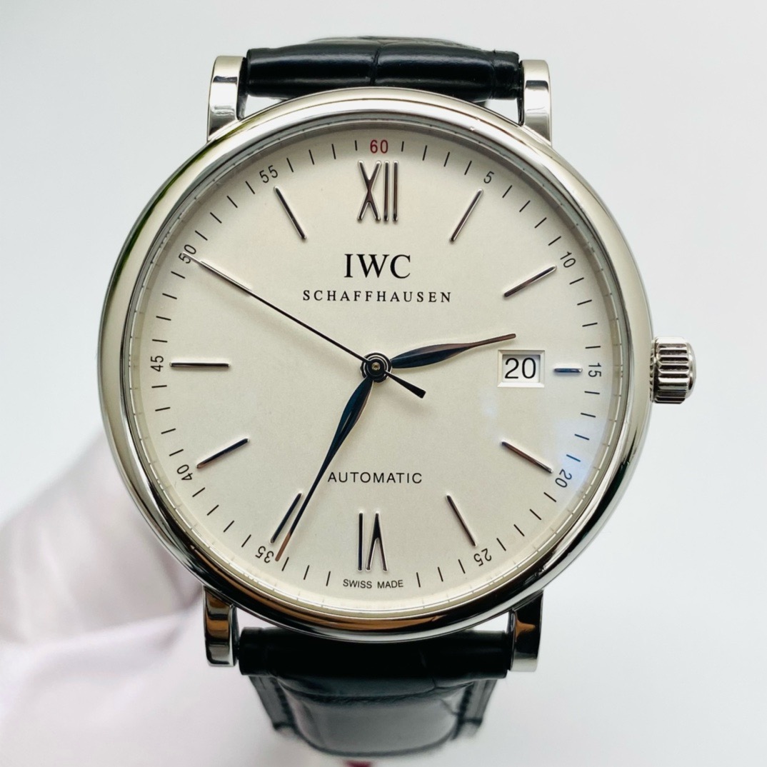 99新 IWC/万国 IWC/万国柏涛菲诺IW356501 40表径 精钢 男款 单表