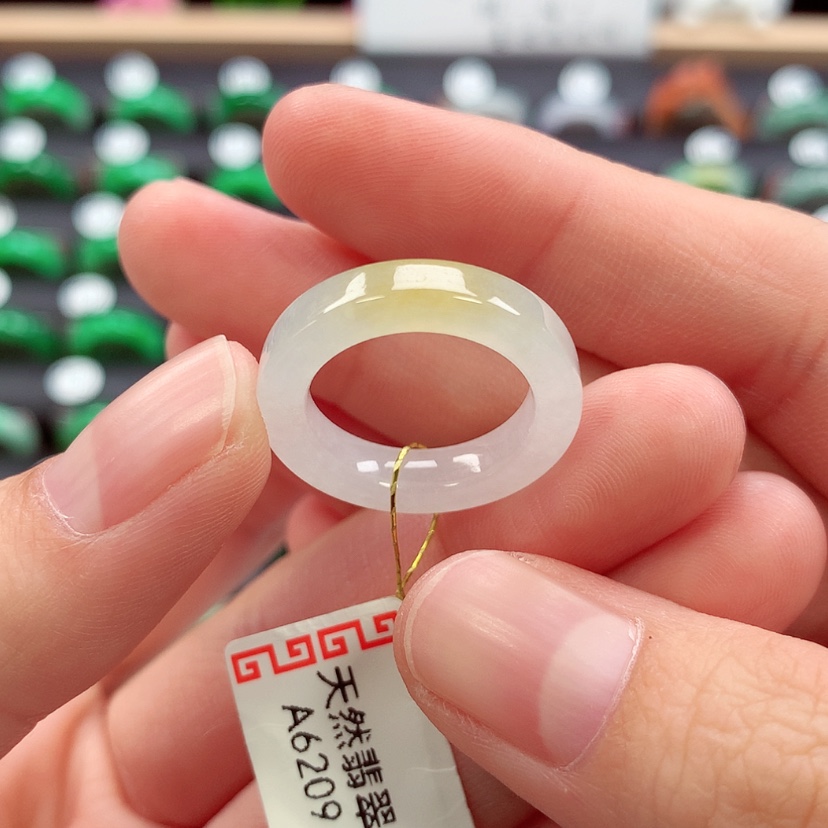 【闪购商品】未镶嵌戒指翡翠9号