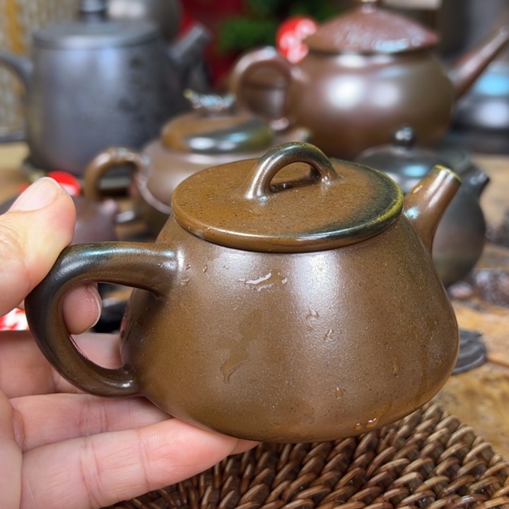 陶瓷柴烧坭兴陶130cc