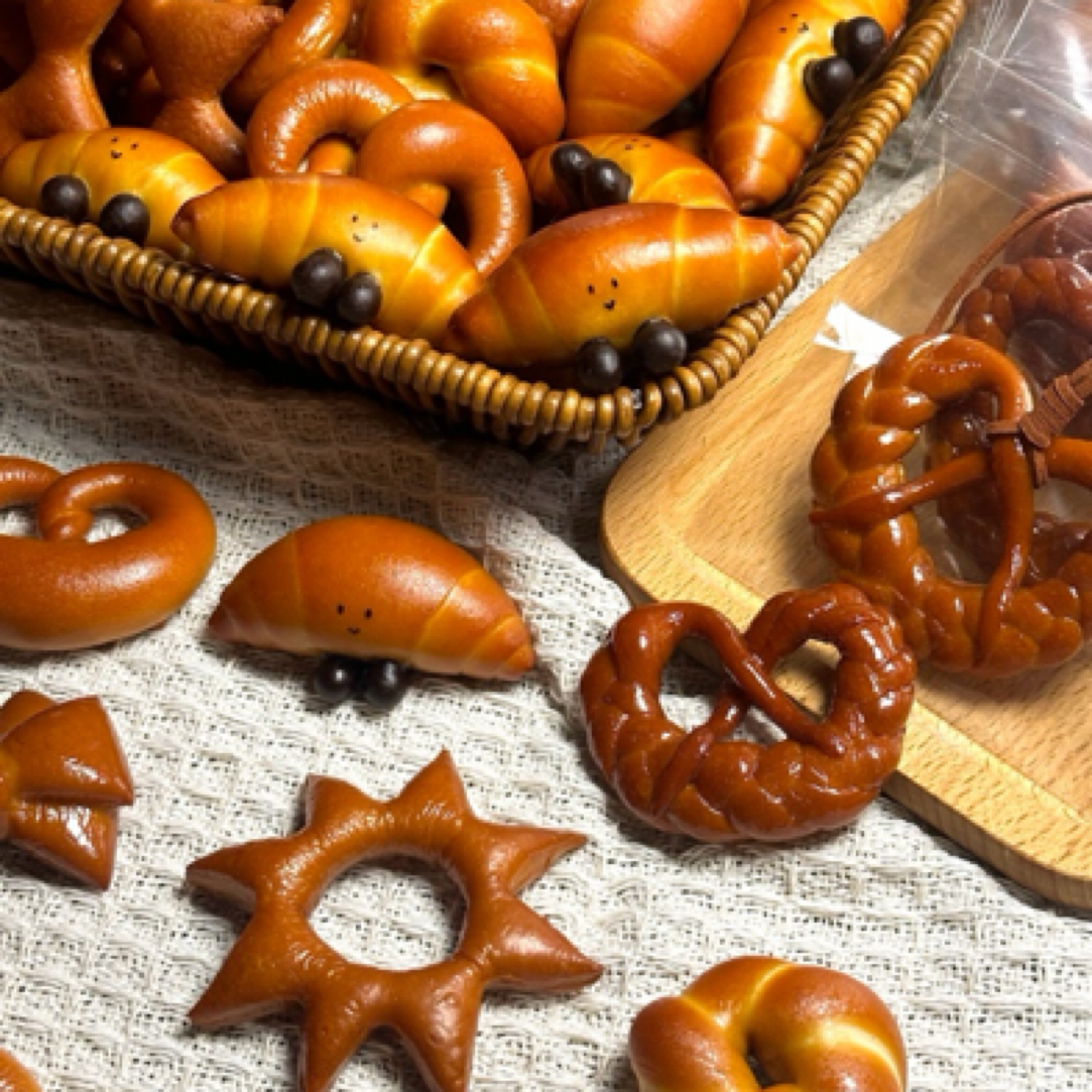 碱水面包挂件冰箱贴发夹支架