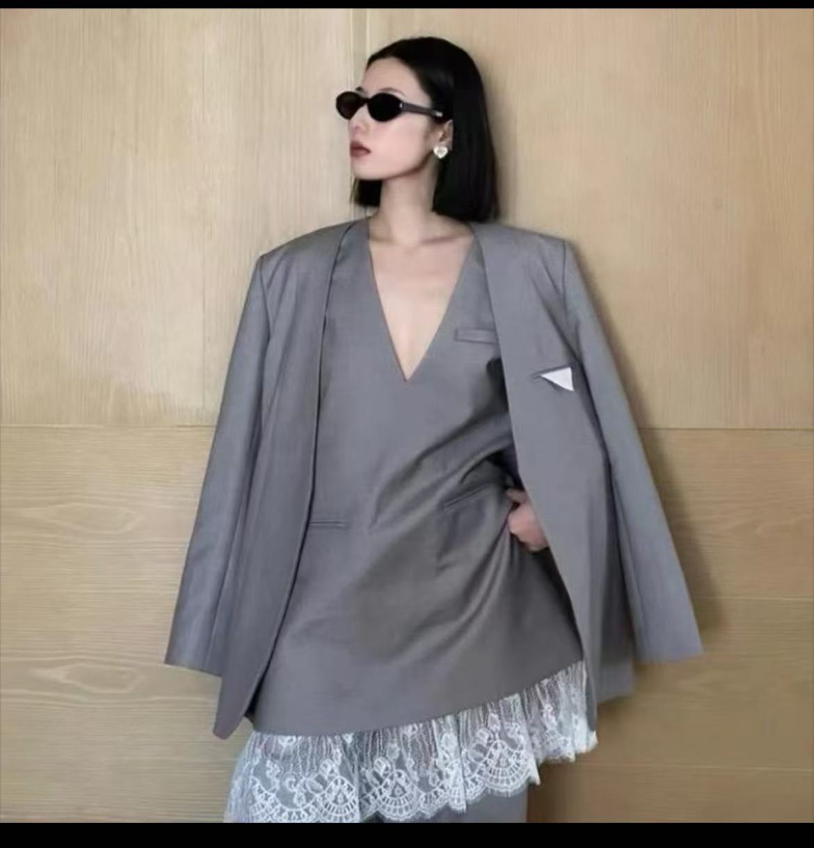 【艺娜专属】南油设计师女装老钱风时尚减龄款