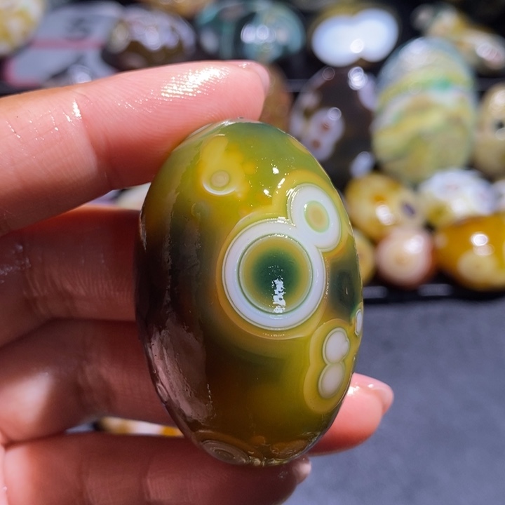 玛瑙/玉髓未镶嵌吊坠(不含链)173