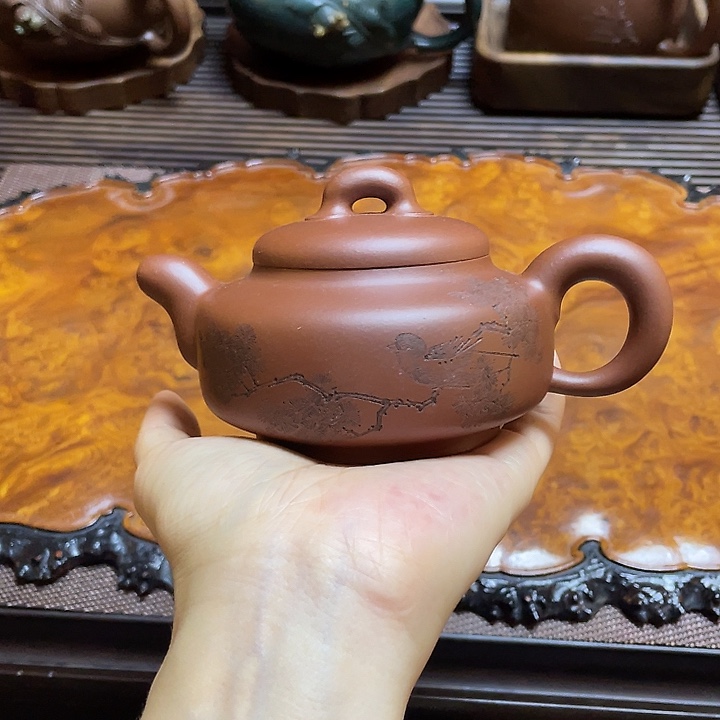 紫砂茶壶全全手工