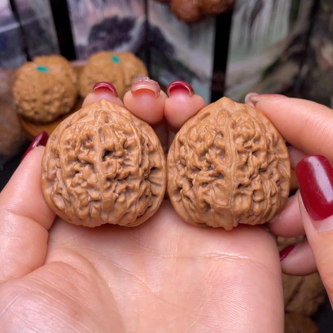 文玩核桃把件39全品凤凰台