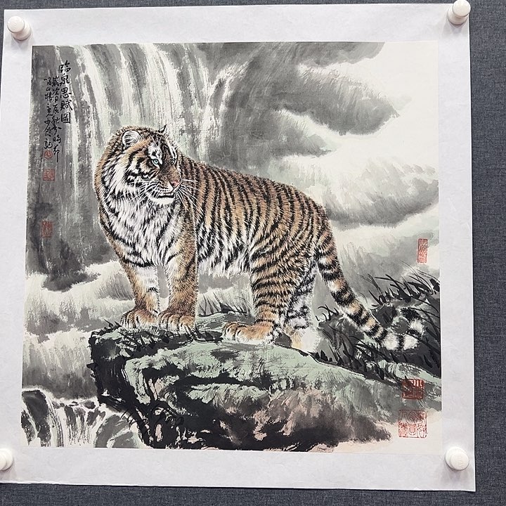 国画书画作品多次