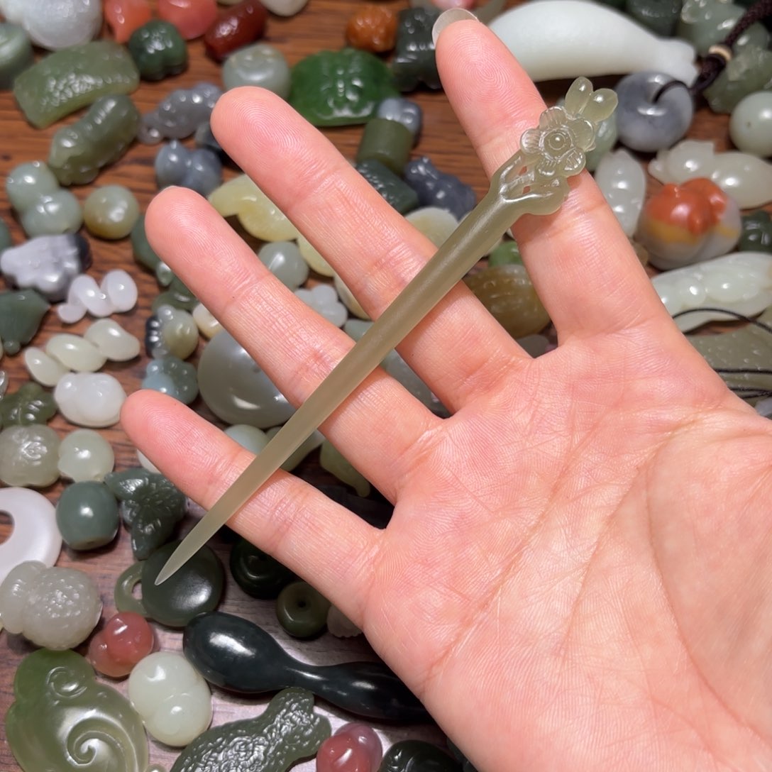 和田玉珠宝半成品未镶嵌