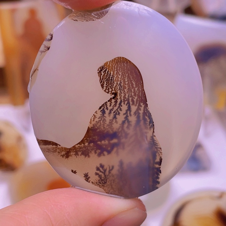 玛瑙/玉髓未镶嵌吊坠(不含链)