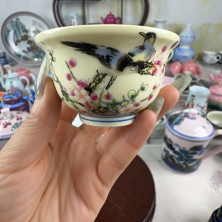 摆件陶景德镇陶瓷老厂瓷8