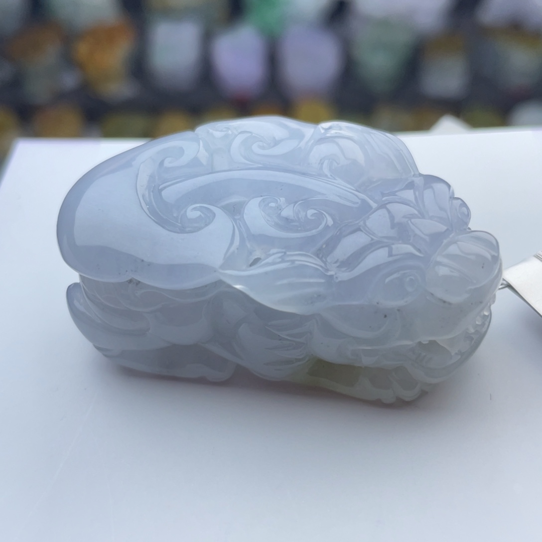 翡翠颈饰未镶嵌貔貅