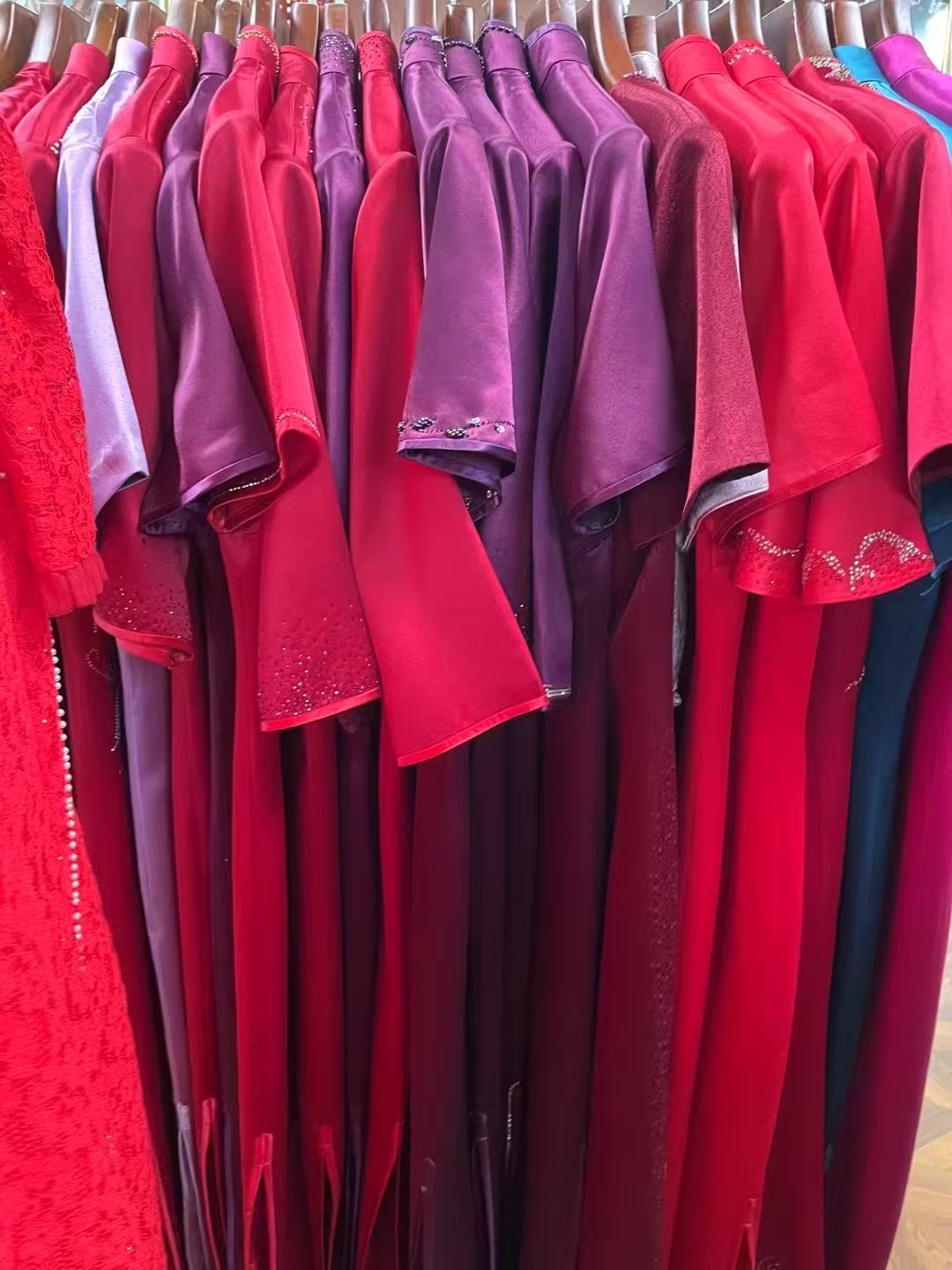 9叫号专拍 品牌孤品 断码轻奢妈妈装旗袍连衣裙