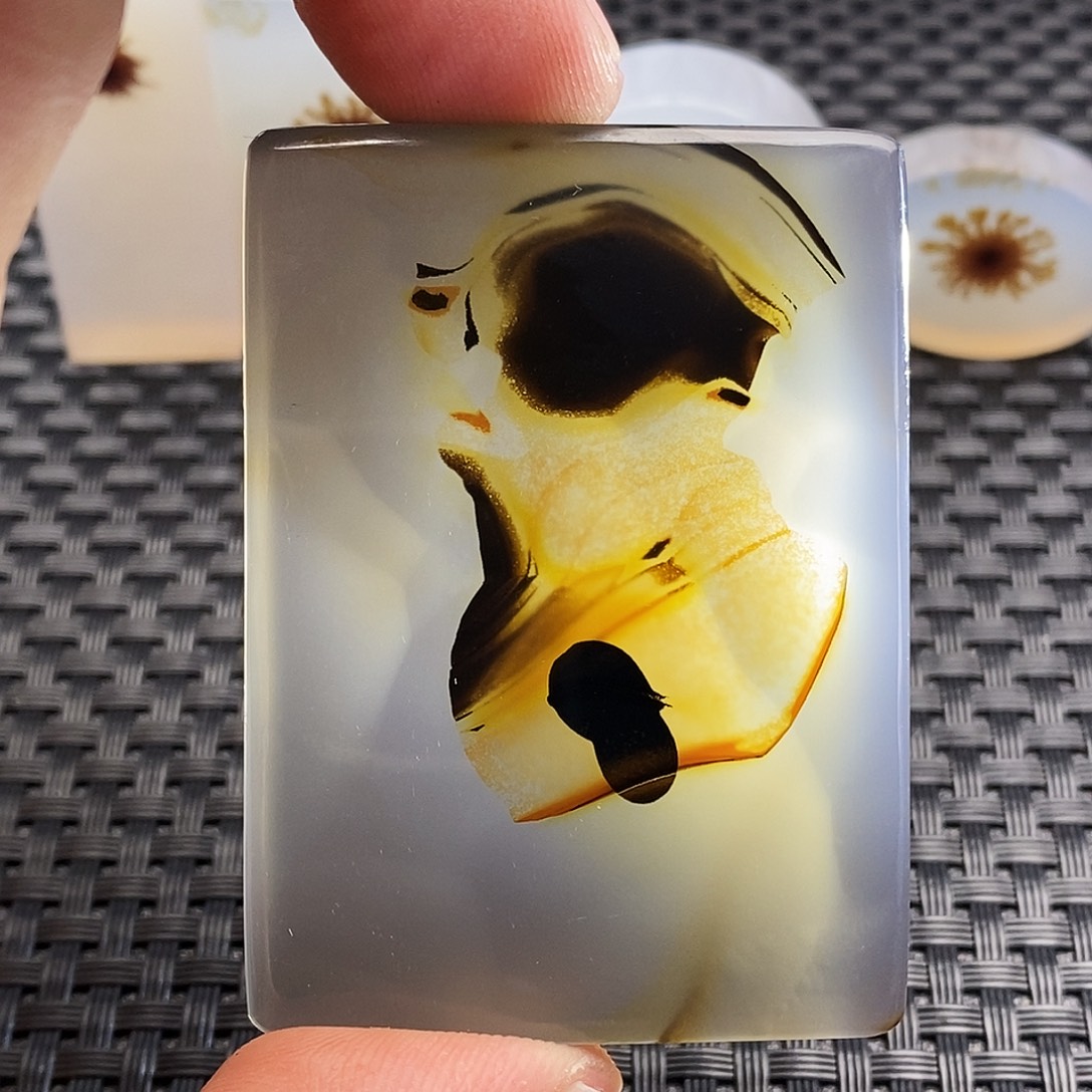 玛瑙/玉髓未镶嵌吊坠(不含链)85