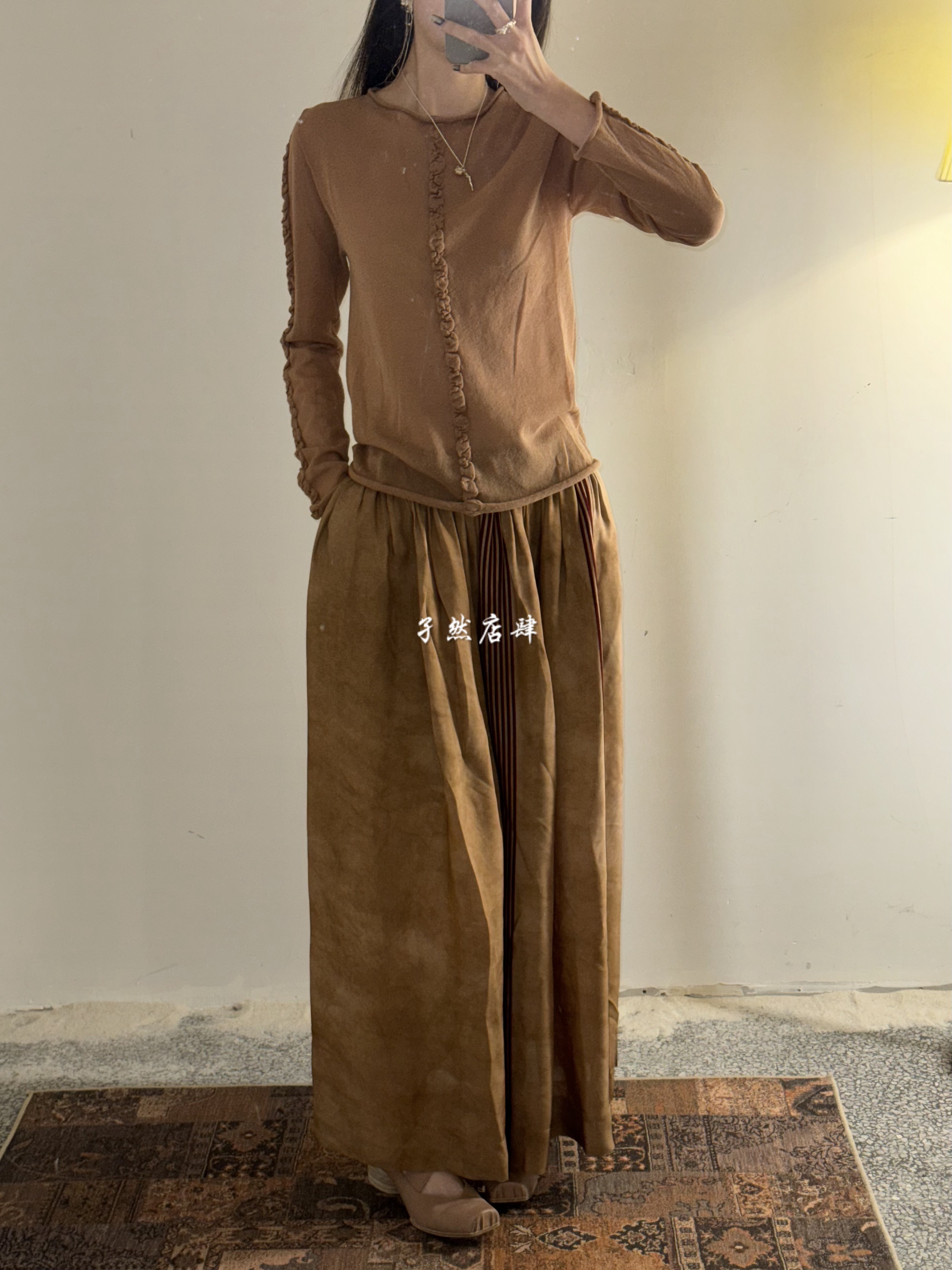 【孑然店肆】全新未使用【Uma Wang】25SS针织打底