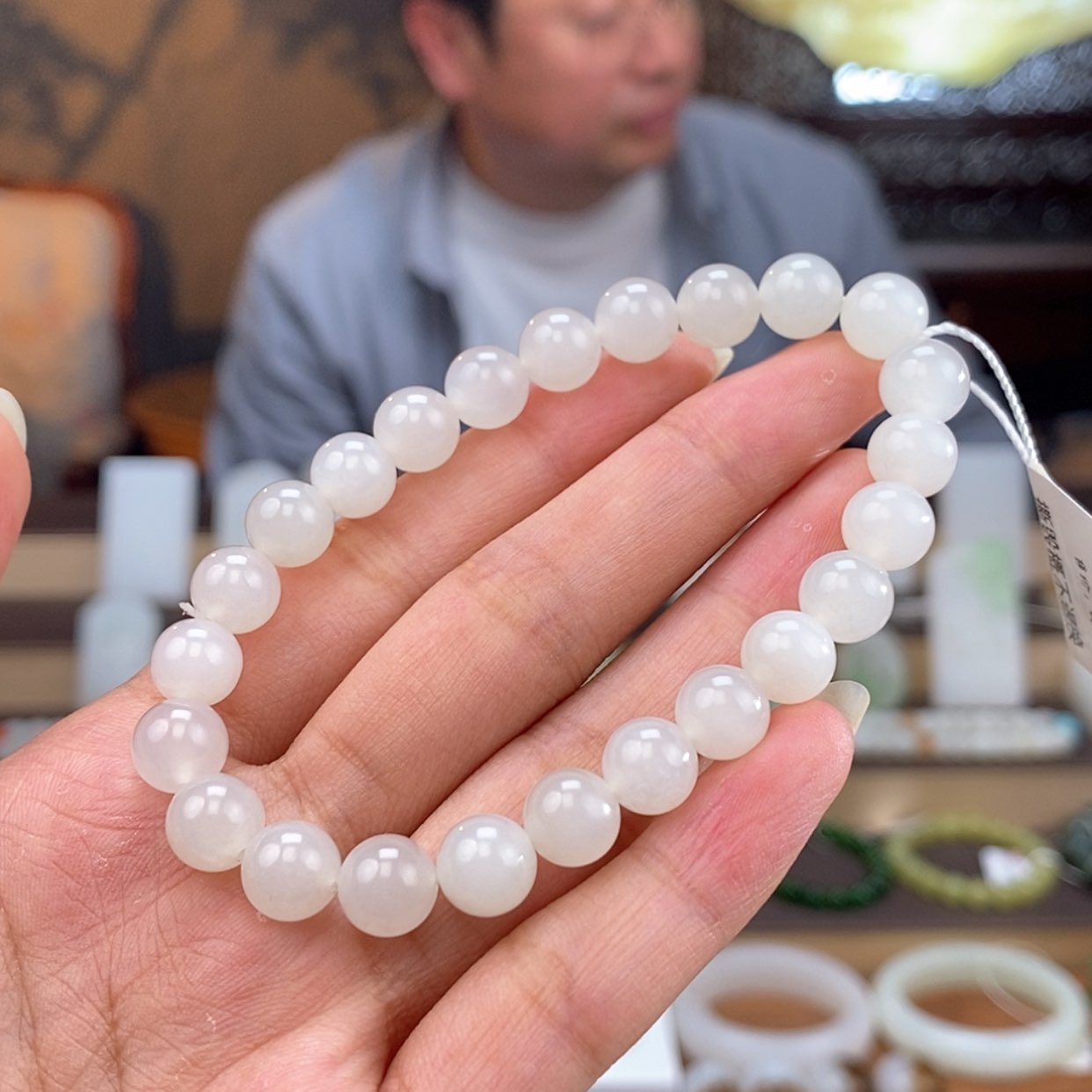 【闪购商品】和田玉手串未镶嵌