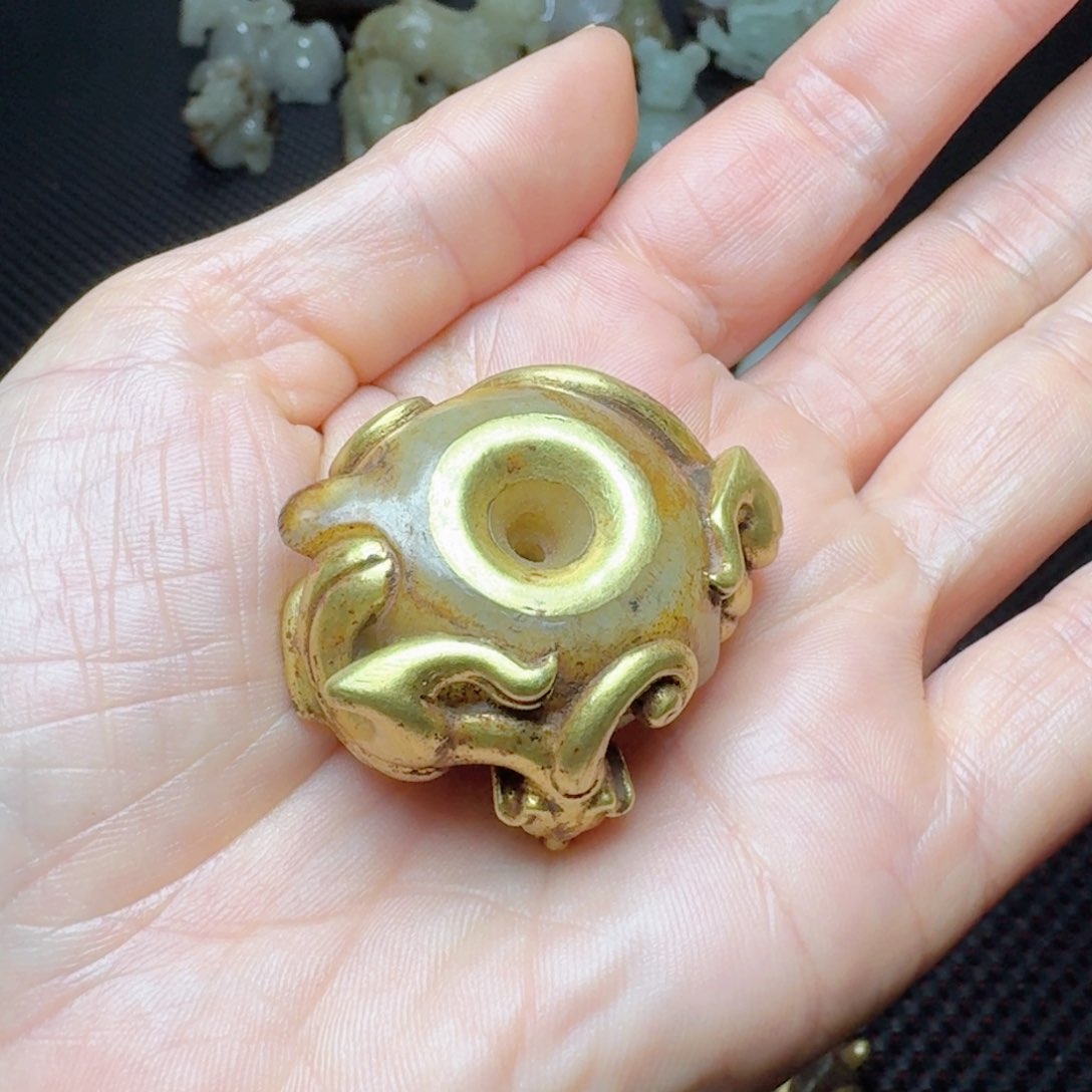 和田玉挂件未镶嵌百*犁