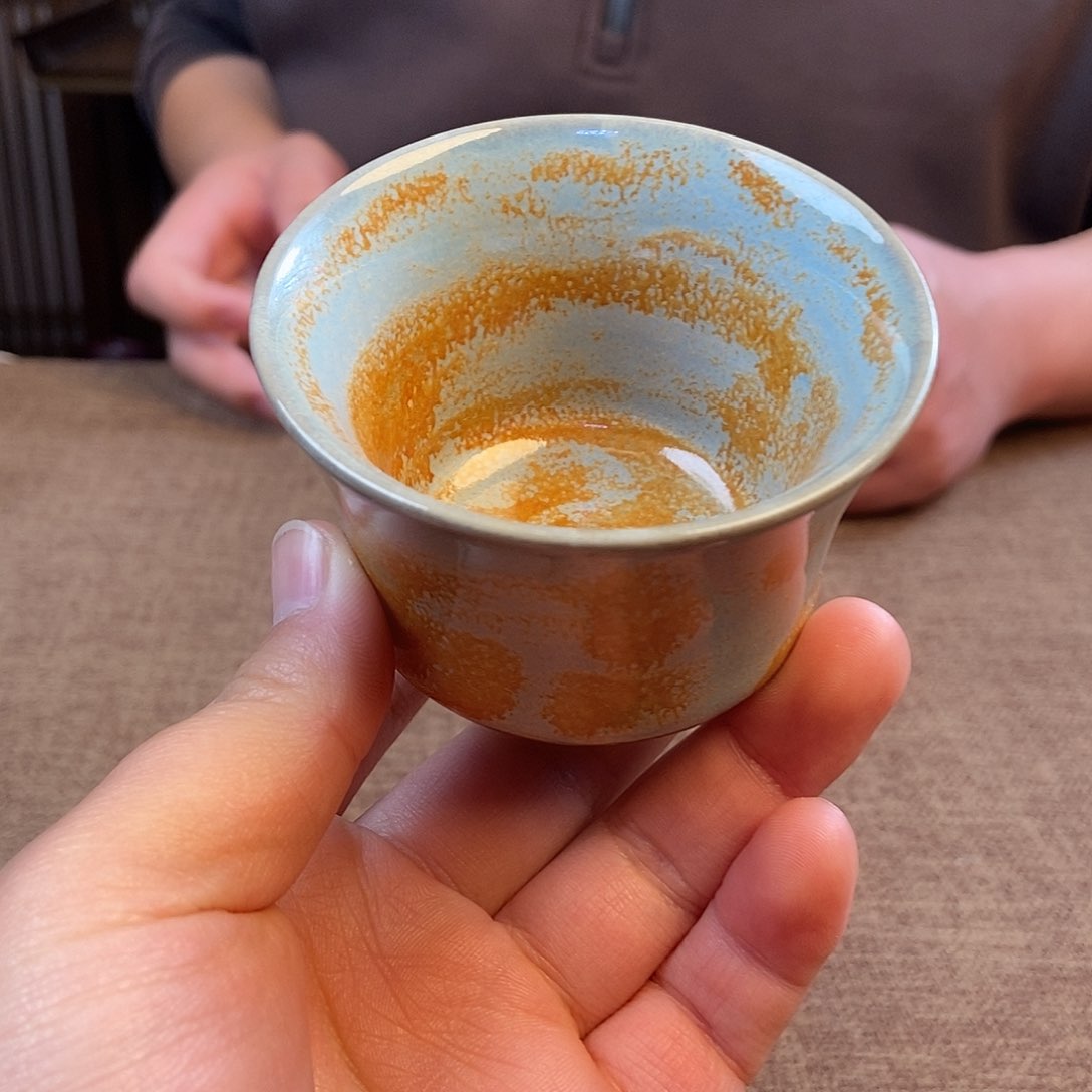 瓷片钧瓷主人杯杯