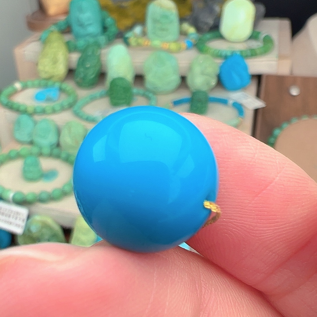 绿松石未镶嵌主播万珍