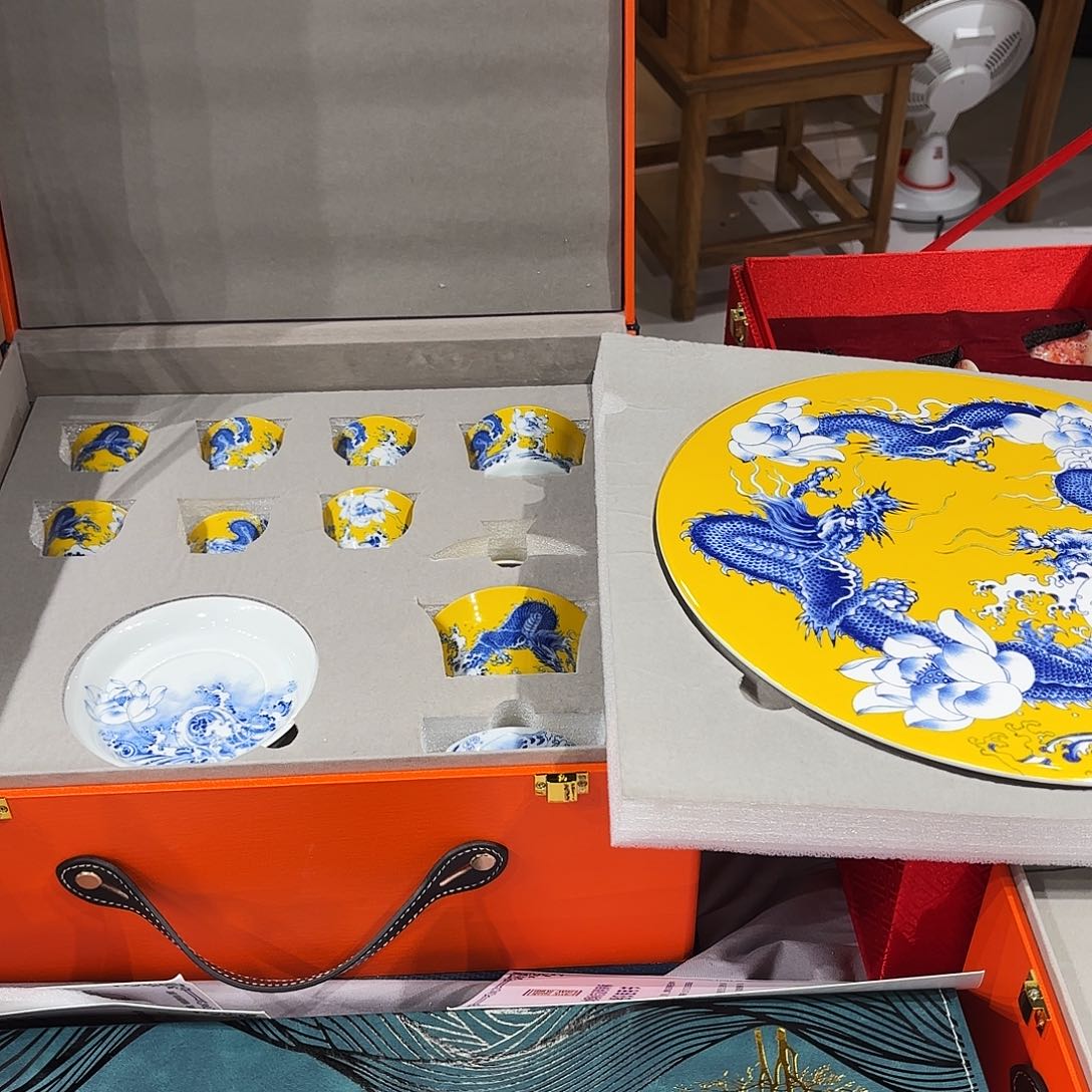 瓷片景德镇瓷器展和