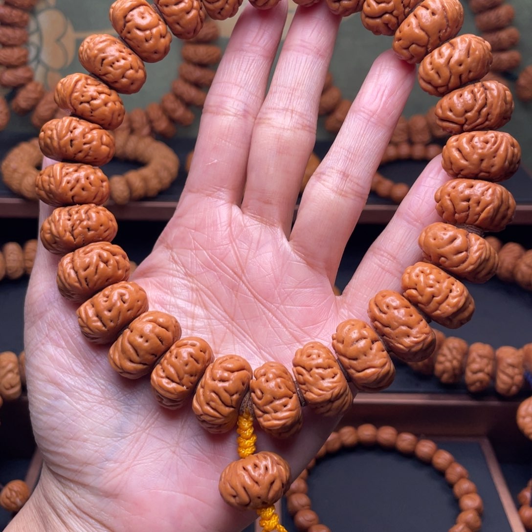 手串桃核19大肠纹