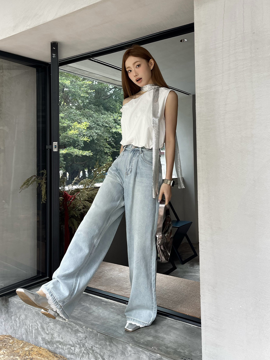 701-800女士牛仔裤百搭显瘦微瑕疵尾货
