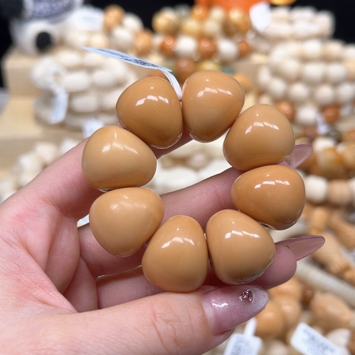 菩提根/象牙果手串山竹微瑕1.13 62