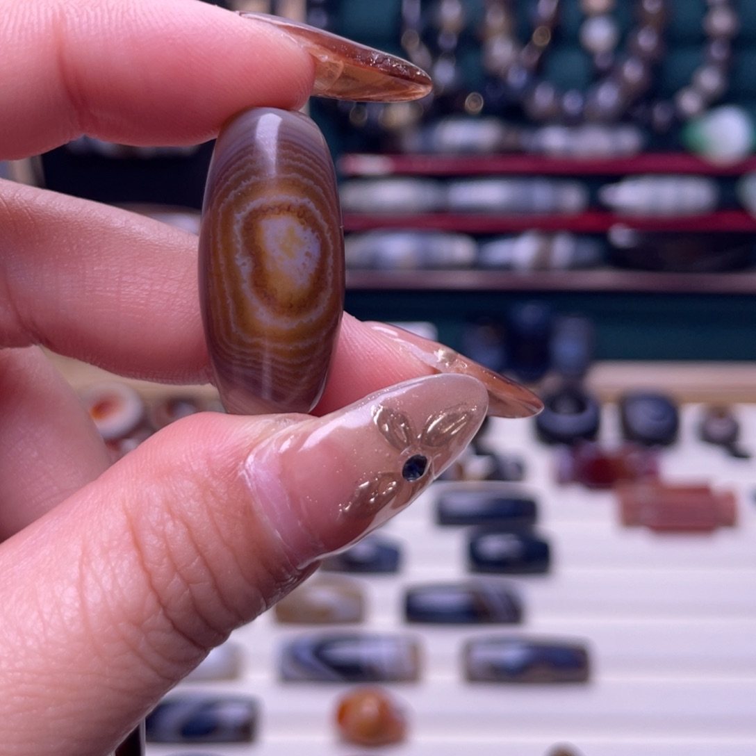 X***n玛瑙/玉髓合金颈饰