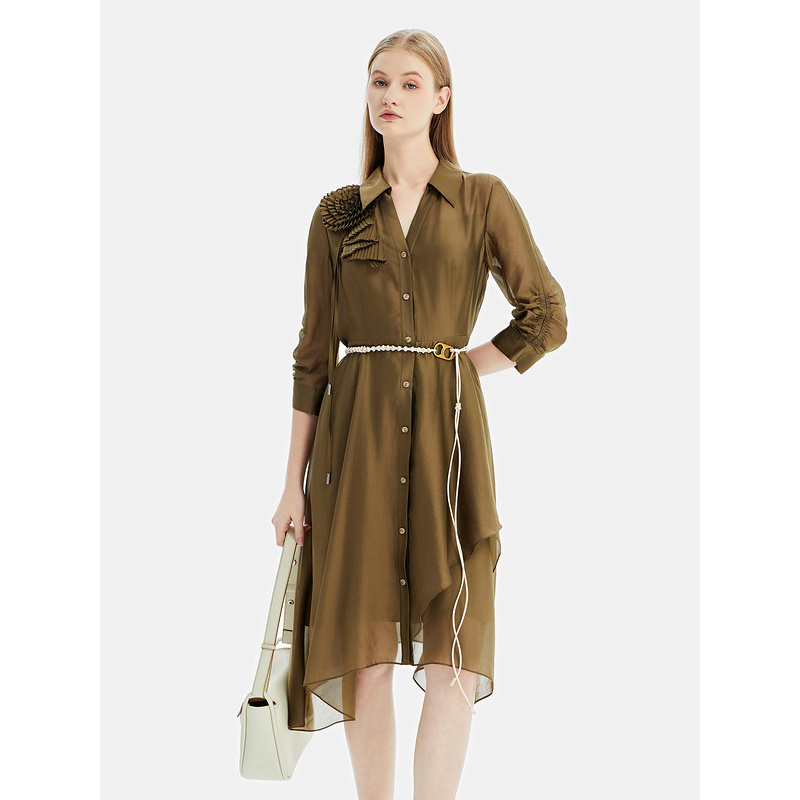 【九月】莱芙艾迪儿中长袖连衣裙1V1L94294