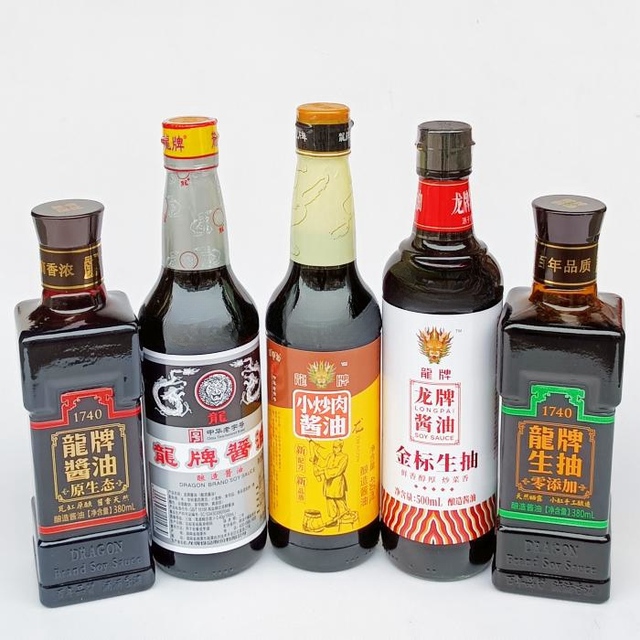 龙牌酱油老牌酿造500ml湘菜调味品料湖南湘潭特产红烧小炒肉老抽