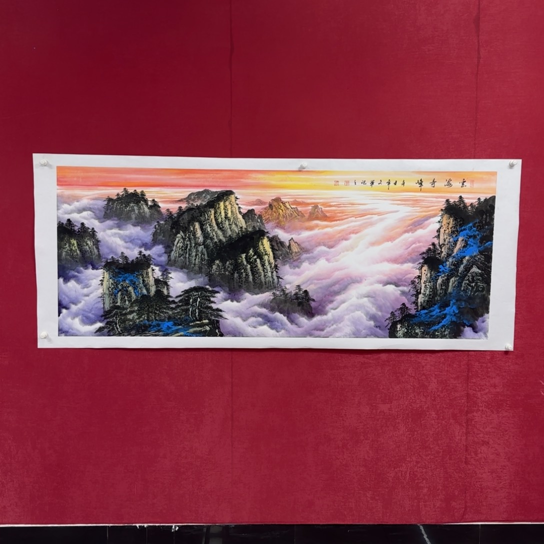 国画国画李文军老师精品