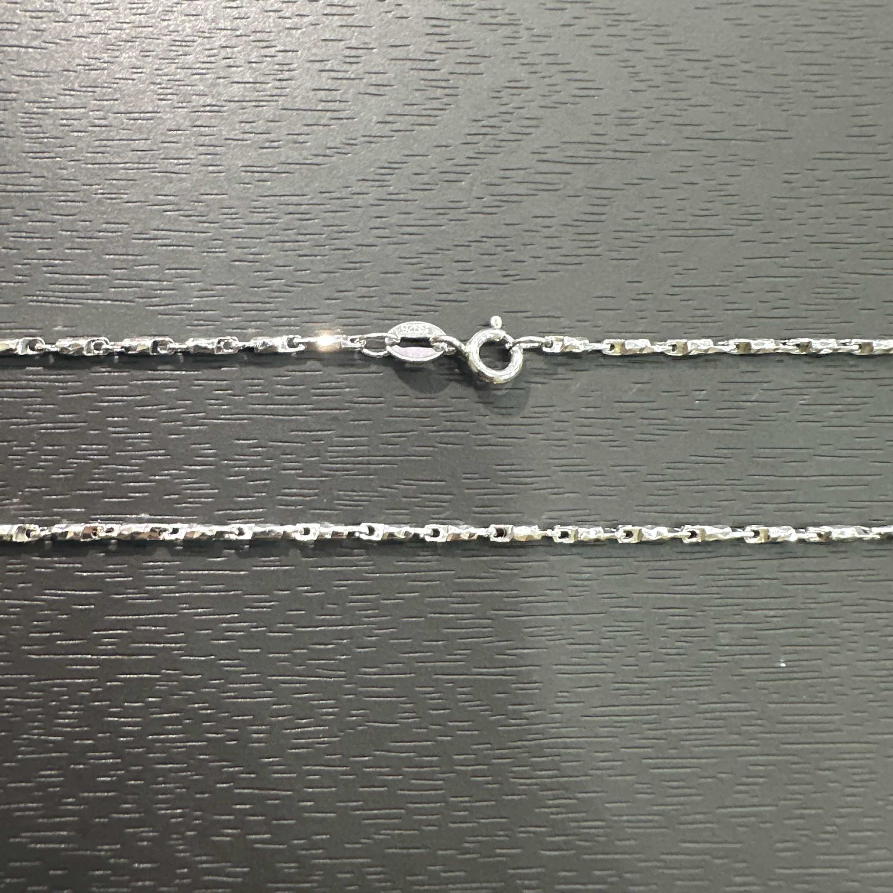 吊坠925银 【金牌主播专享】925银圆柱项链（45cm）YXL169