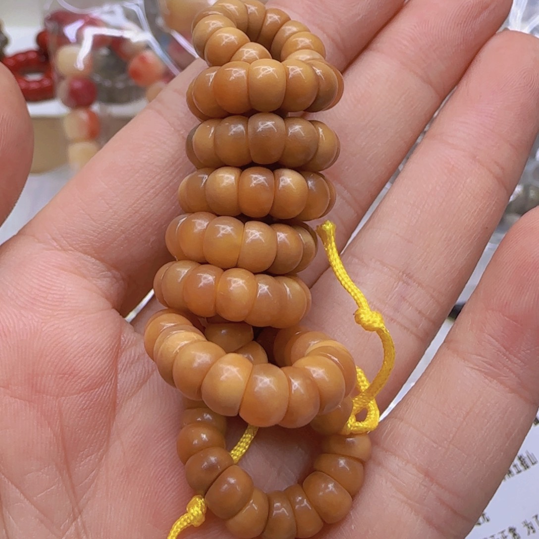 星月菩提手串185傲世龙脊菩提6大肠108