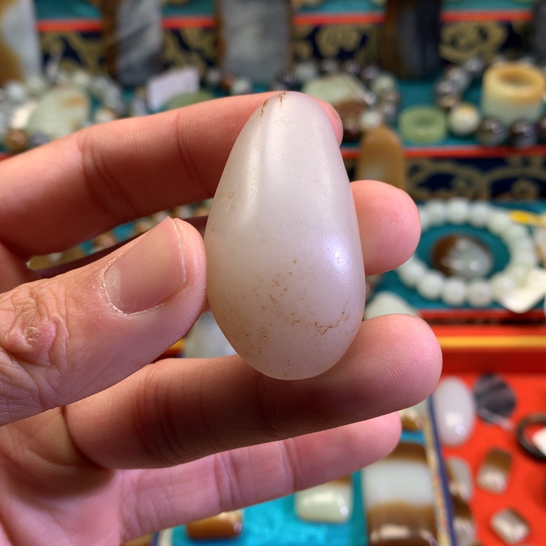 一***三和田玉（糖玉）未镶嵌手链