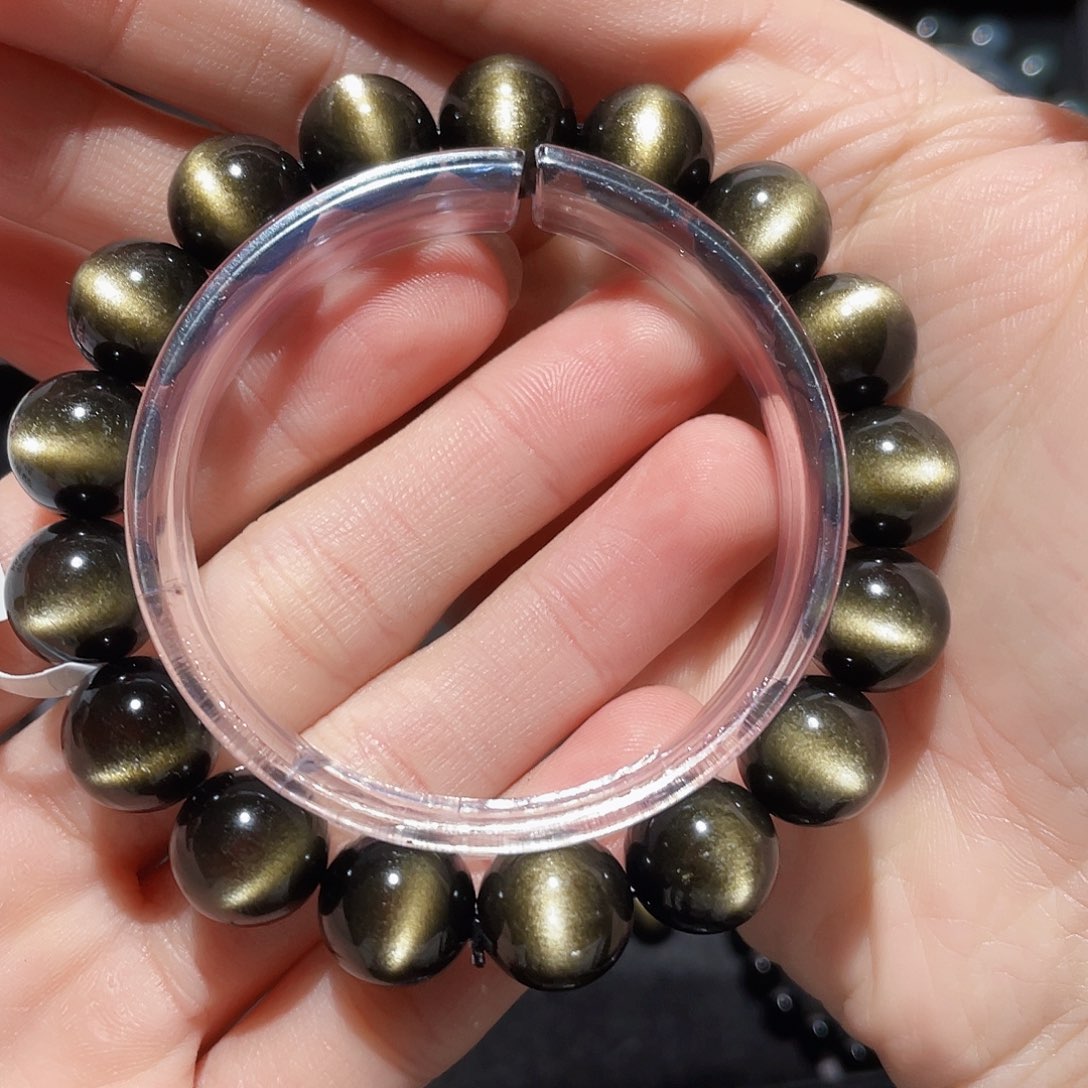 黑曜岩手链未镶嵌?****?