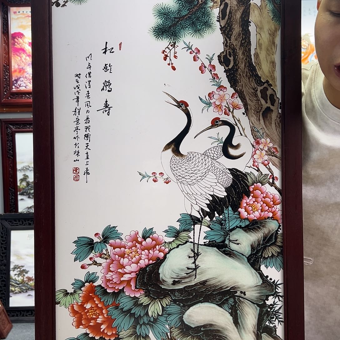 瓷片景德镇瓷板画