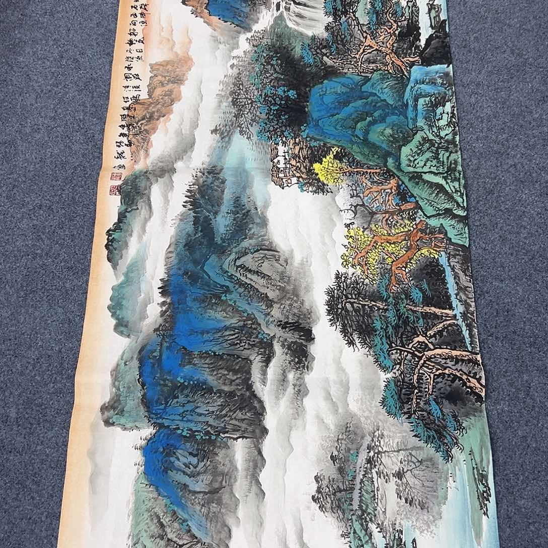 国画国画作品手绘