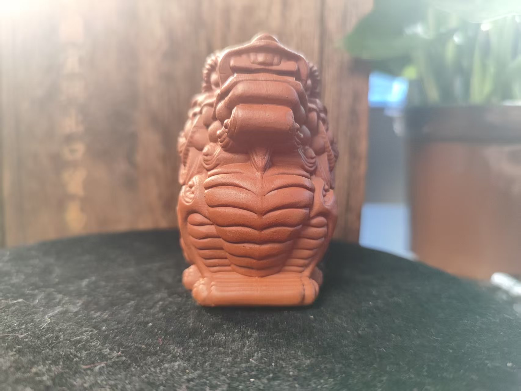 紫砂麒麟茶宠手工创意摆件